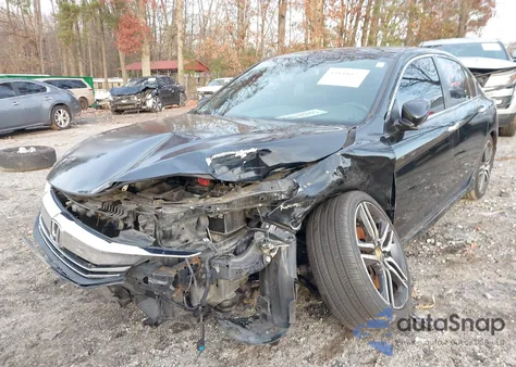 2016 Honda Accord Sport from USA, damaged, VIN 1HGCR2F52GA113178